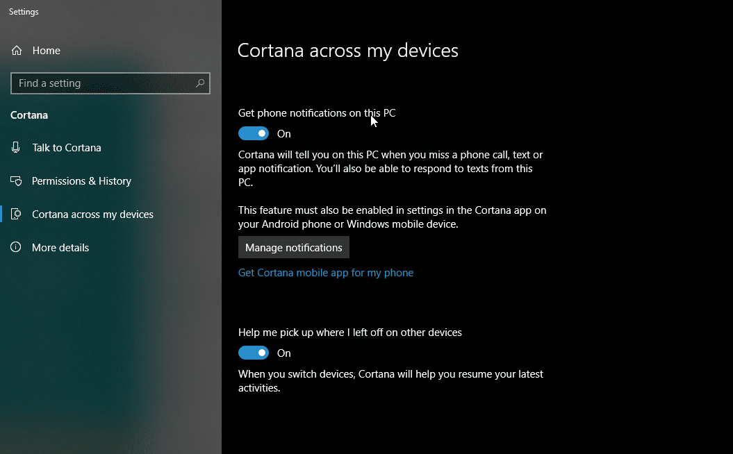Как выполнить беспроводную синхронизацию Android с Windows 10 ПК 2