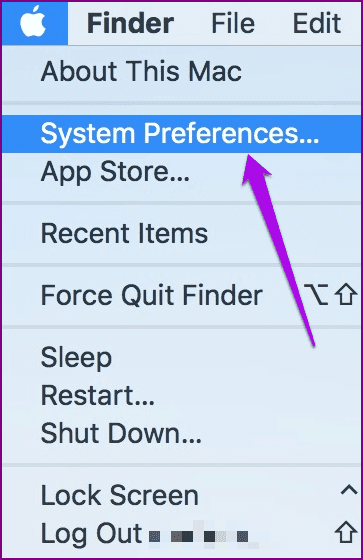 Отключить устройства в темном режиме Mac System Preferences