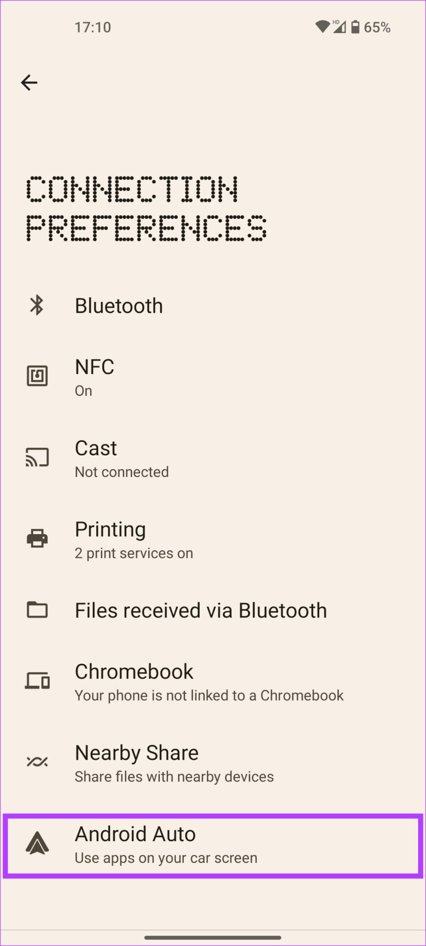 Варианты подключения для Android Auto