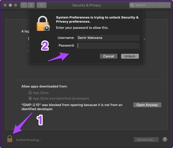 Как настроить экран блокировки Mac Mojave 10
