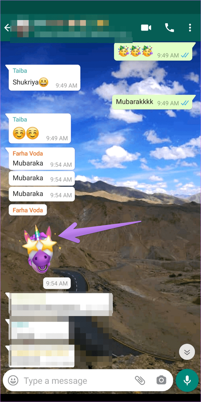 Используйте наклейку imessage memoji в WhatsApp Telegram Facebook 12