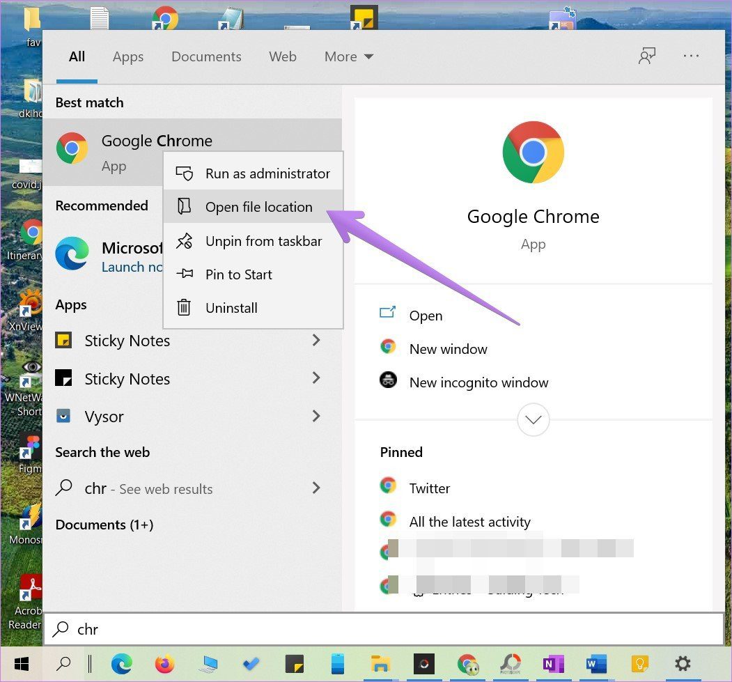 Windows 10 как восстановить иконку гугл хром 6