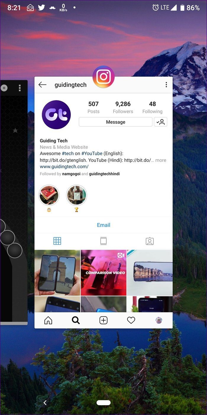 История в Instagram зависла при загрузке 8