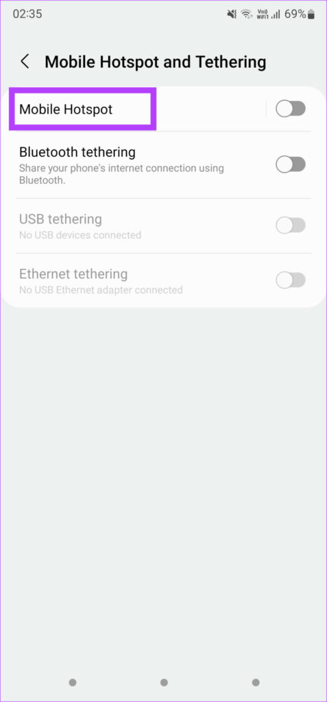Мобильная точка доступа