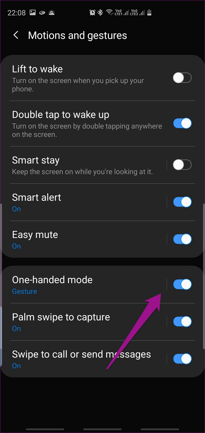 Лучшие трюки в режиме одной руки для Galaxy S10 S10 Plus 4