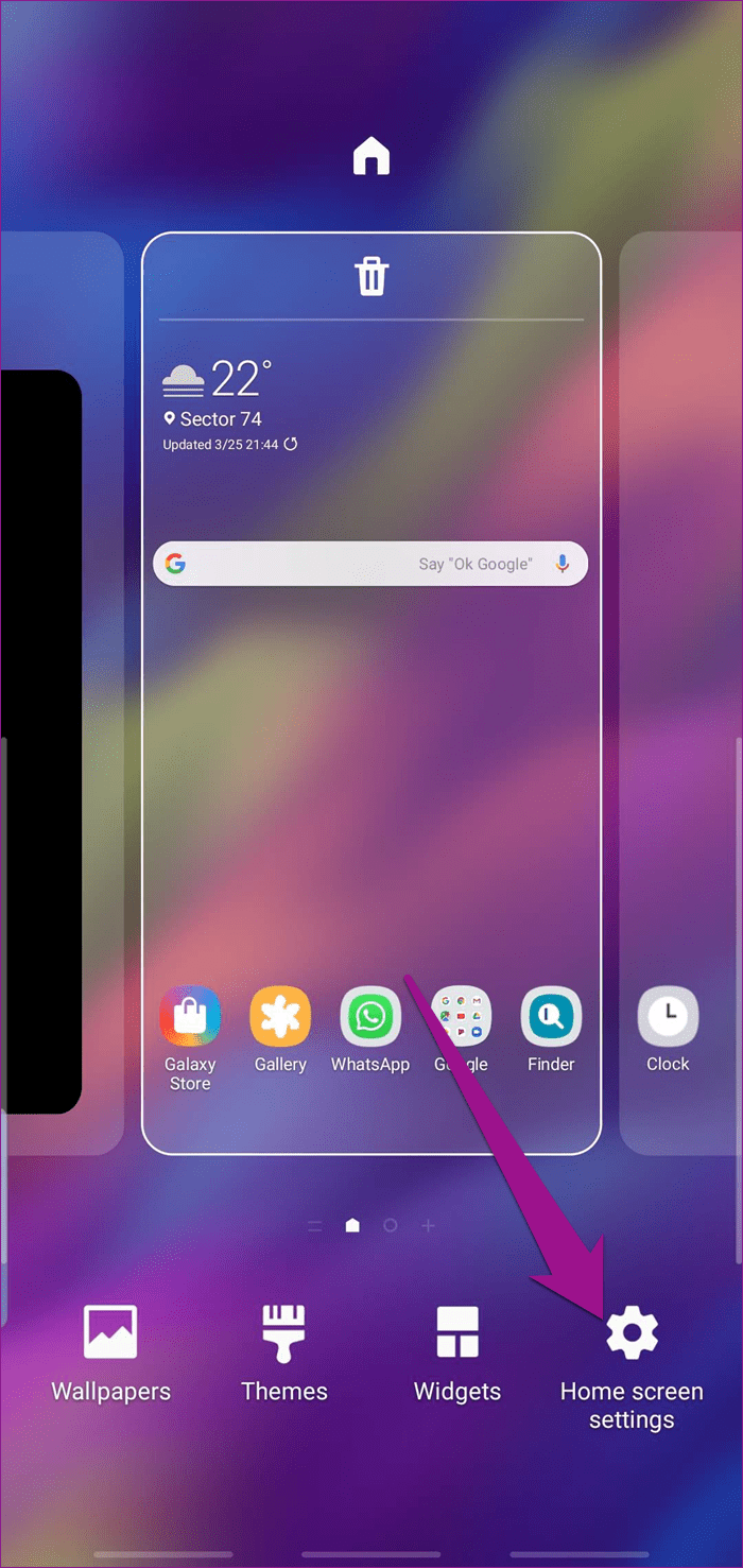 Лучшие хитрости Galaxy S10 S10 Plus в режиме одной руки 9