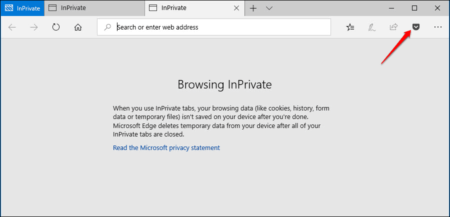 Как включить расширения в приватном режиме в Microsoft Edge II
