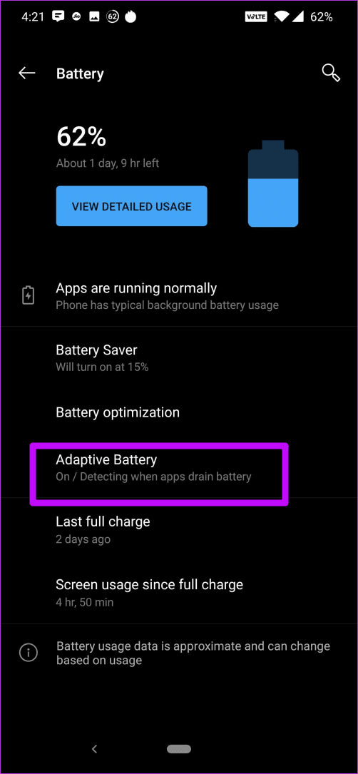 7 лучших способов сэкономить заряд батареи на Oneplus 7 Pro 15