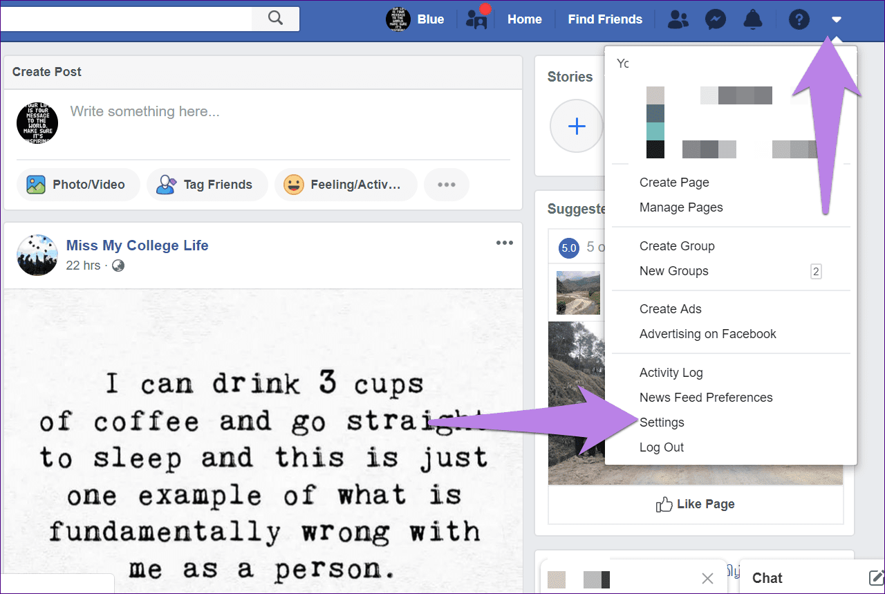 Заблокировать на Facebook 6