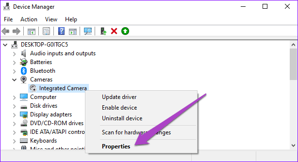 Исправить неработающую камеру windows 10 pc 18