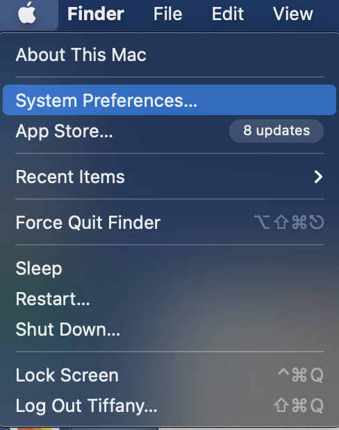 Системные настройки для Mac OS