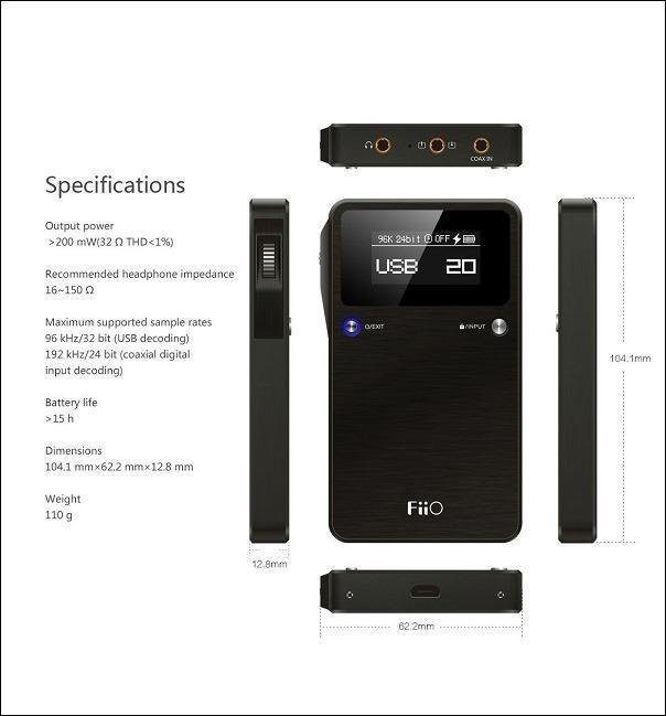 Характеристики Fii O Alpen 2