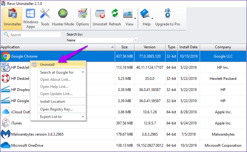 Удалить расширения Chrome навсегда 12