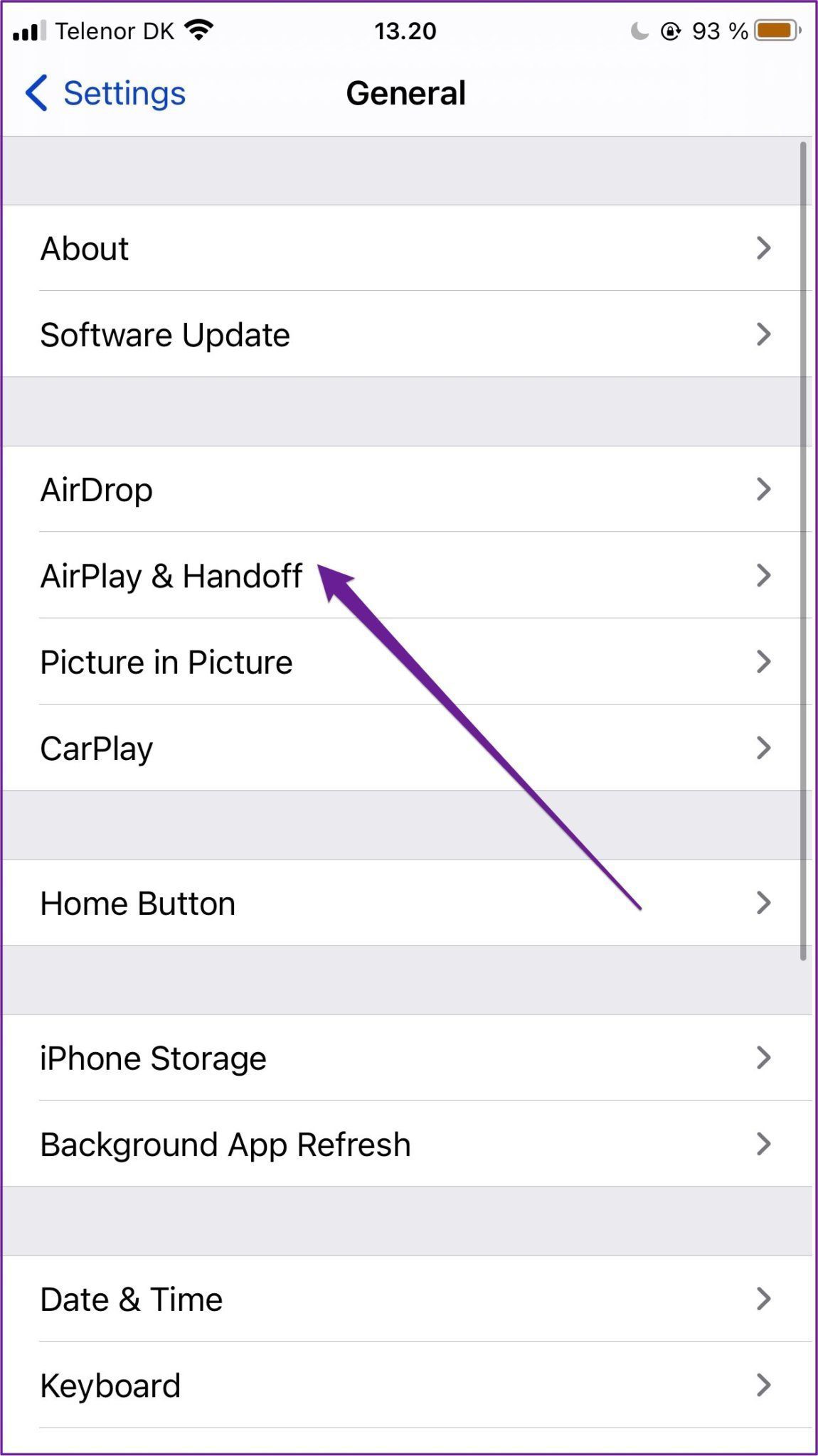 Передача через Airplay и iphone