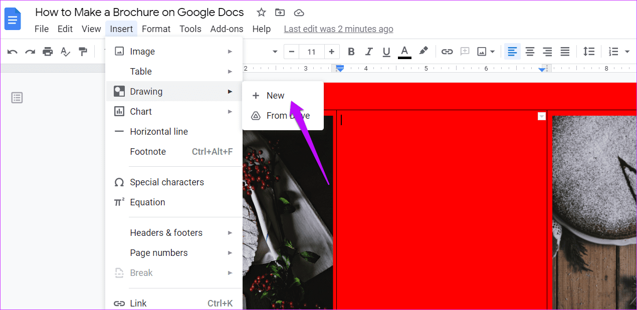 Re Как сделать брошюру в Google Docs 5