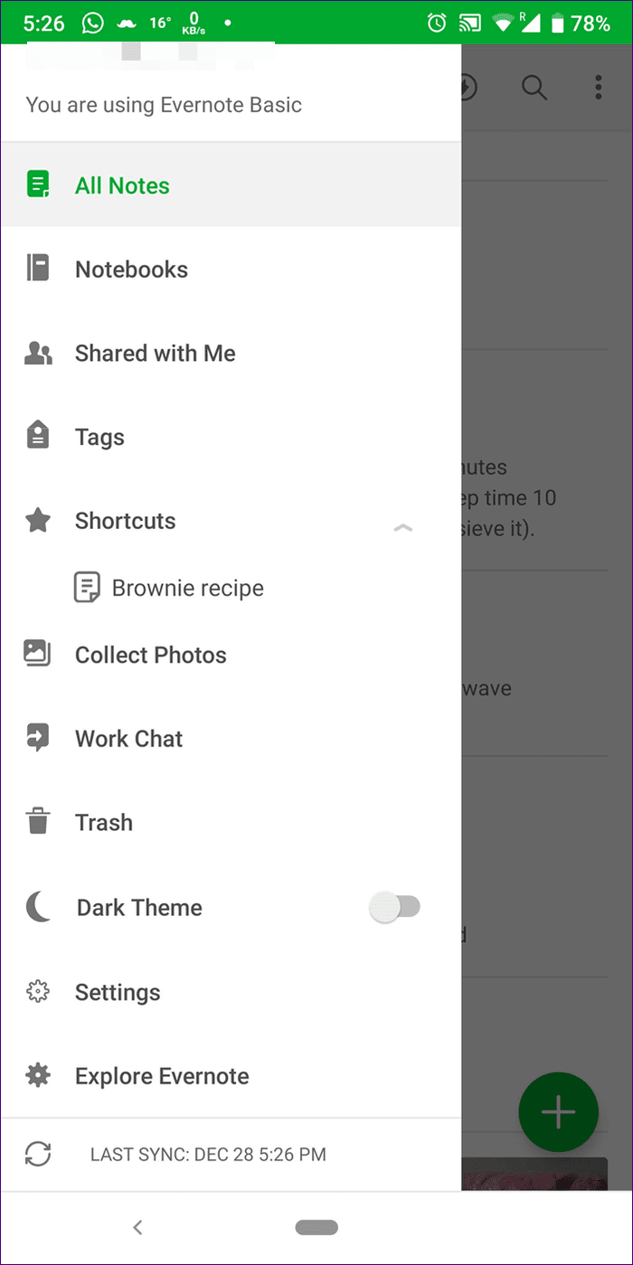 Evernote против Simplenote 3