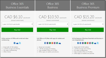 Планы Office365 Thumb