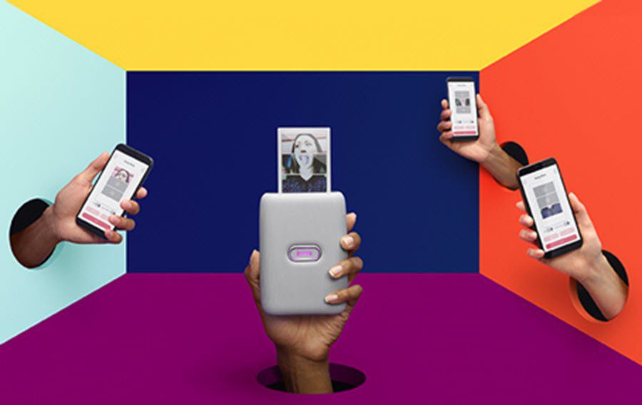 Сравнение Fujifilm Instax Mini Link и портативного принтера Instax Sp3 90