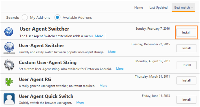 Uas Firefox 1