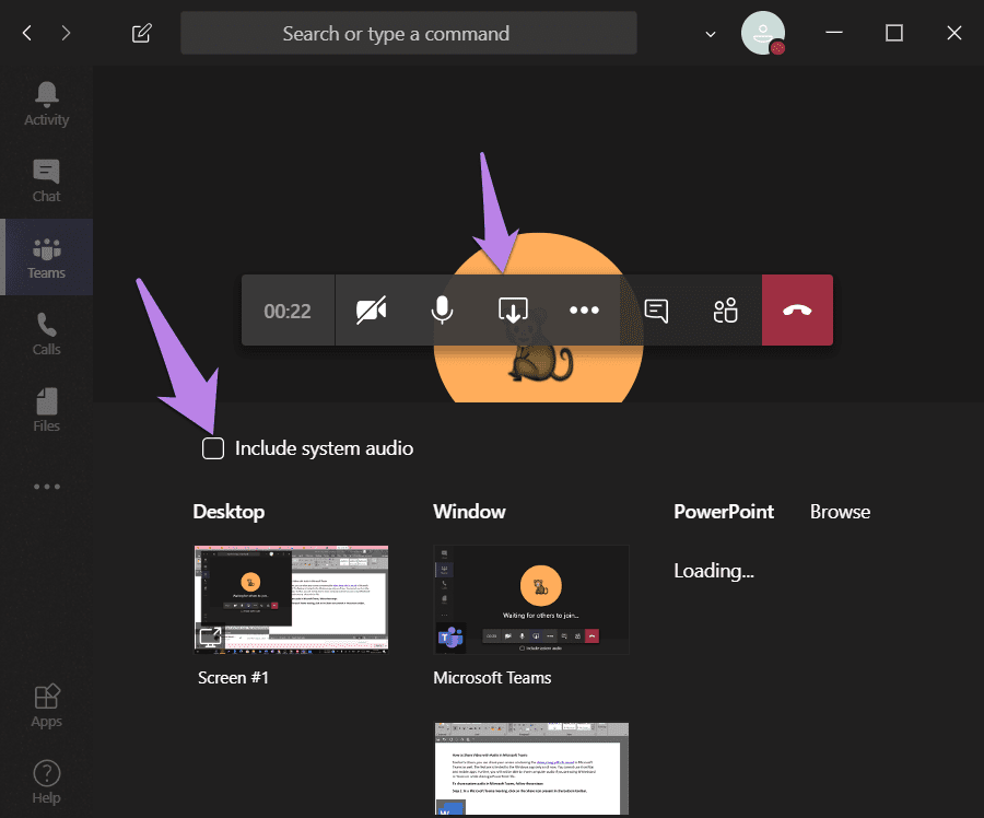 Делитесь видео с компьютерным звуком, масштабируйте Google, встречайтесь с Microsoft Teams 10
