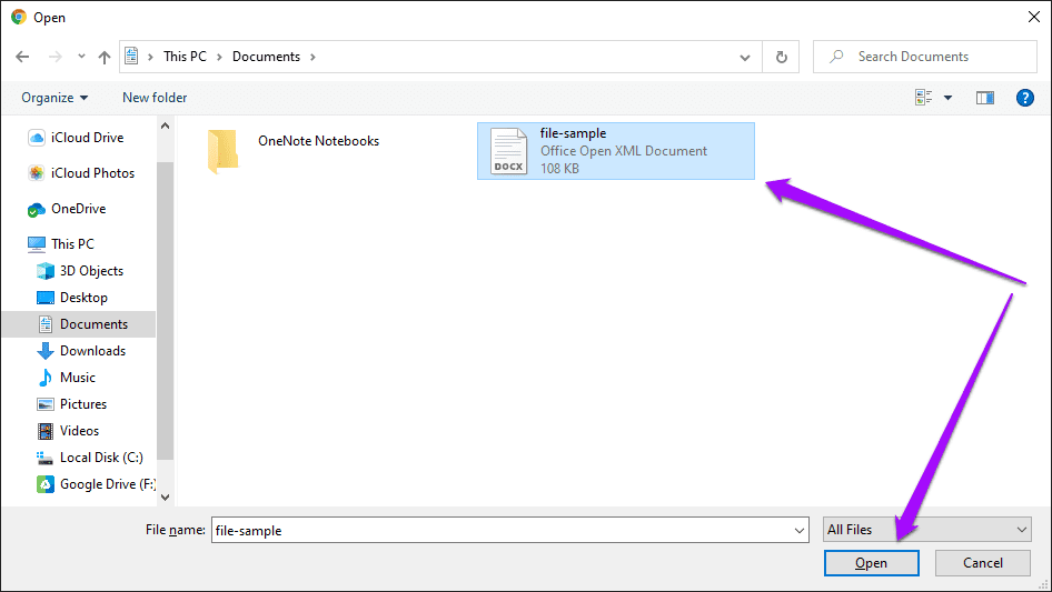 Конвертировать DOCX в GDOC 8
