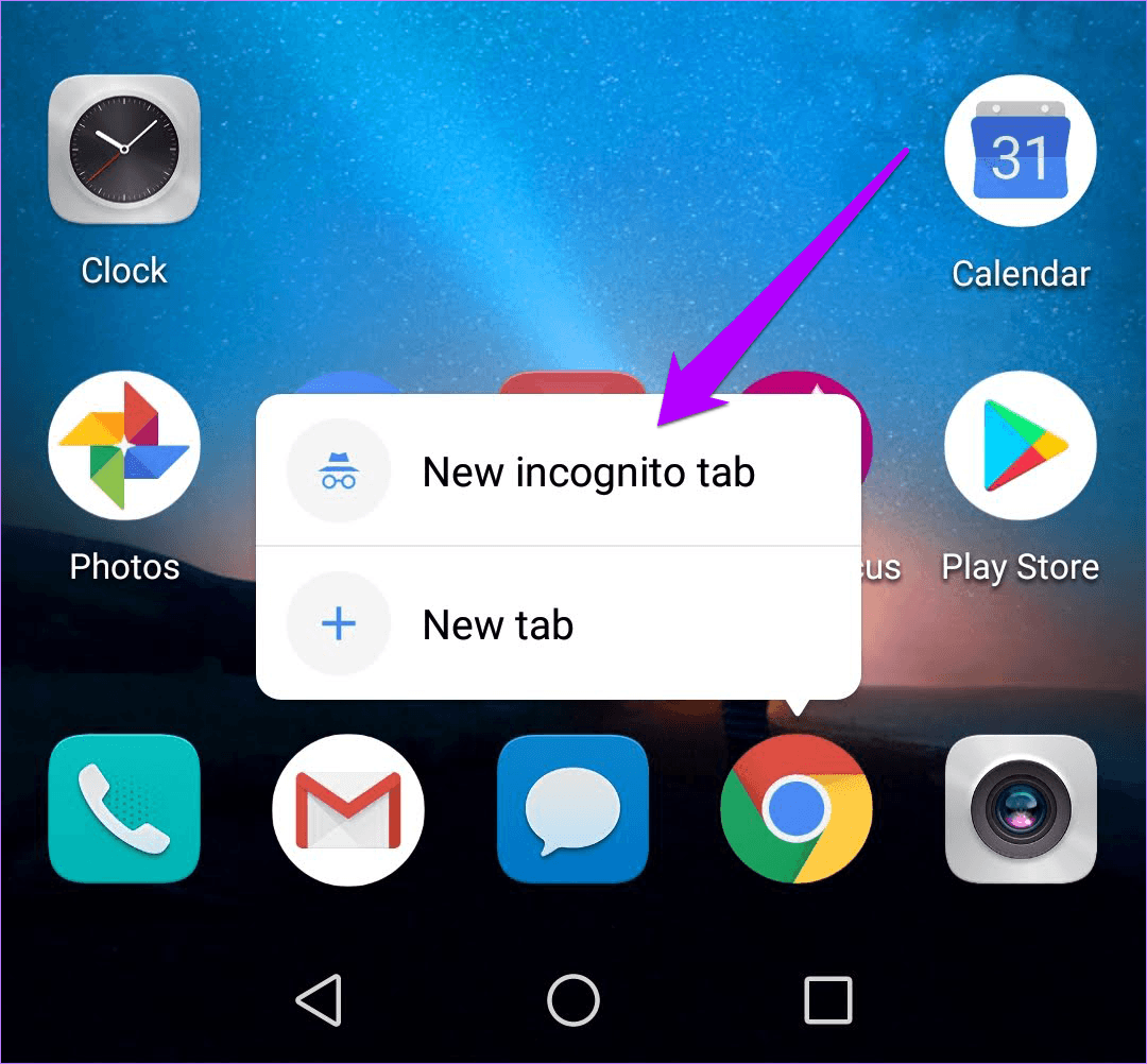 Запустите Chrome в режиме инкогнито 9