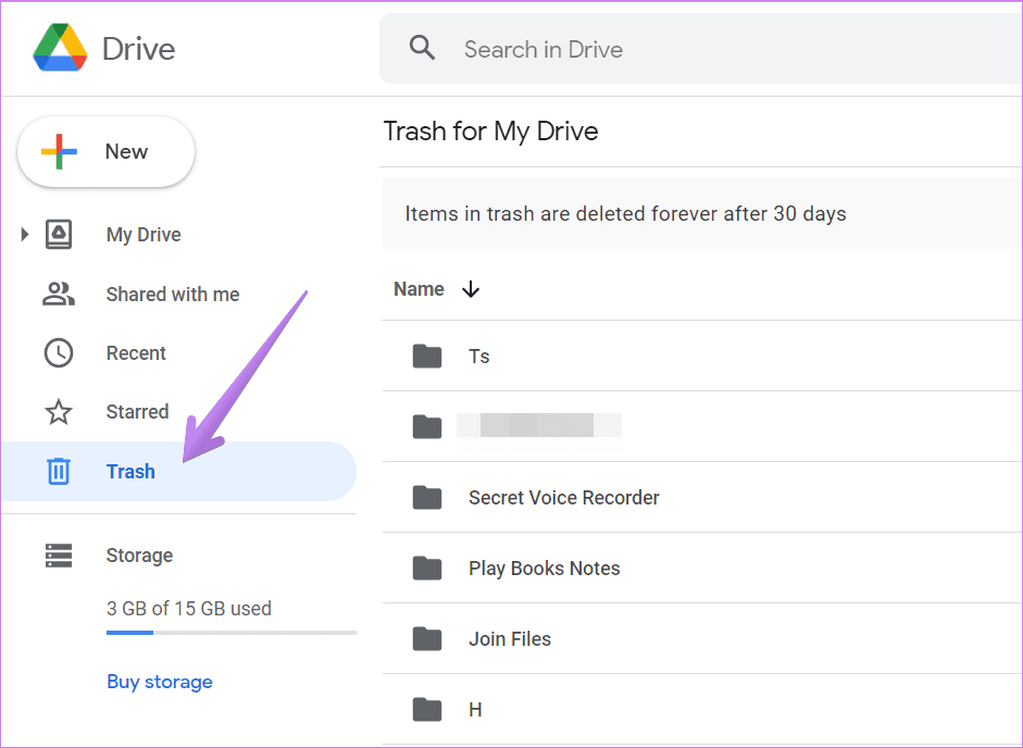 Что происходит, когда вы удаляете файл с Google Диска 3