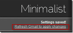 Обновите Gmail, чтобы применить изменения Thumb