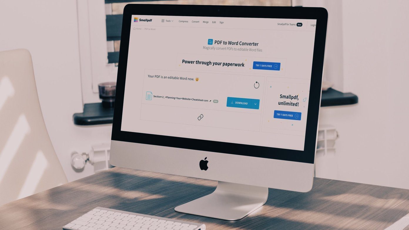 Преобразование PDF в Word на Windows и Mac