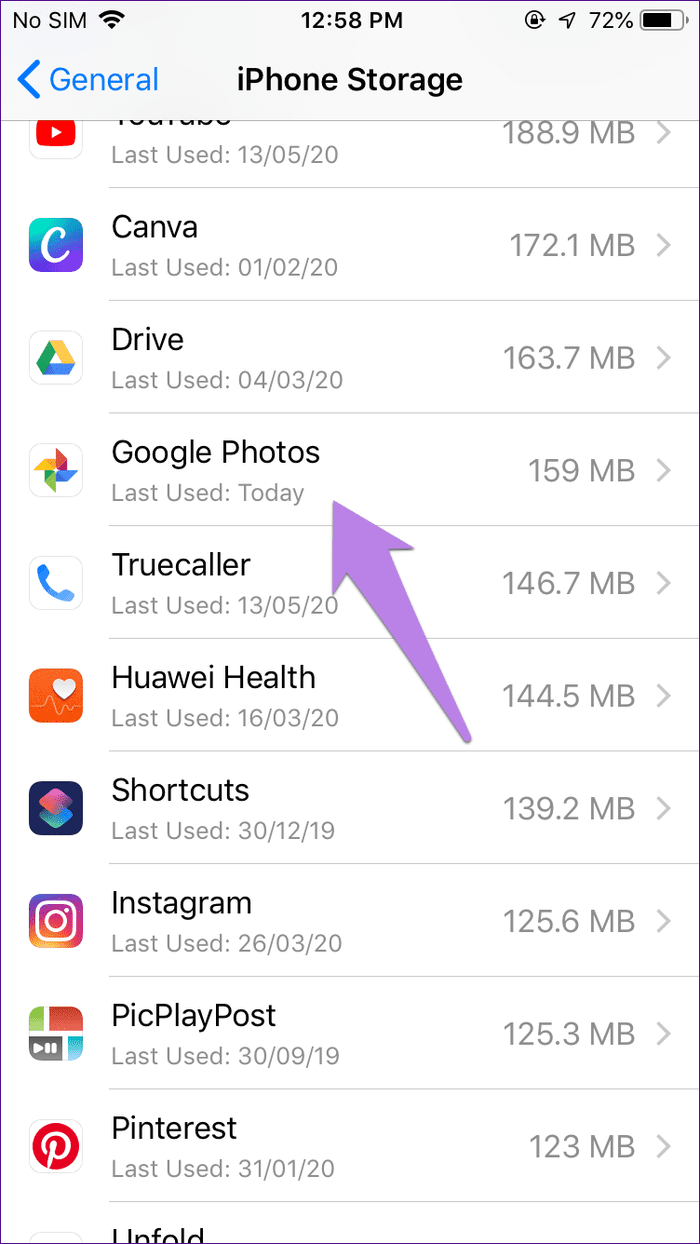 Приложение Google Photos продолжает падать 16