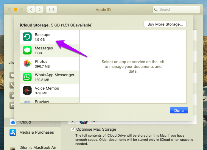 Удалить резервные копии Icloud Iphone Ipad Mac Pc 11
