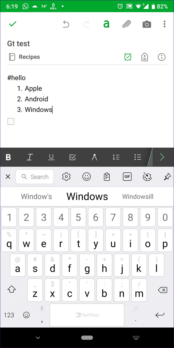 Evernote против Simplenote 10