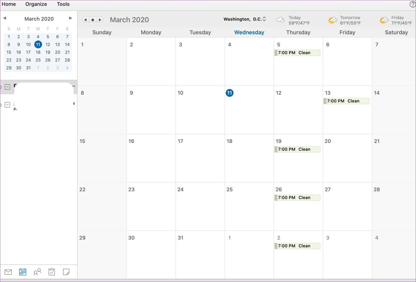 Outlook для Mac