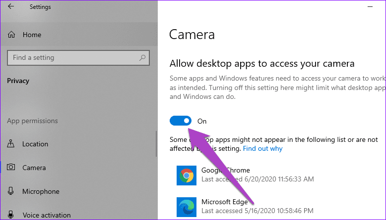 Исправить неработающую камеру windows 10 pc 06