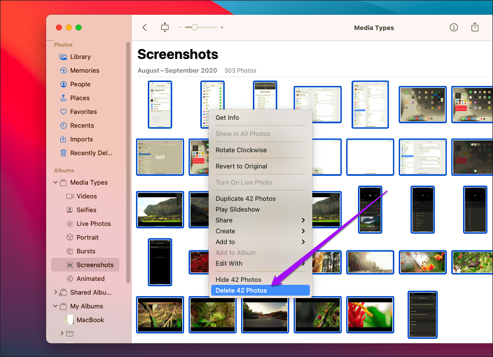Mac освобождает хранилище iCloud 2