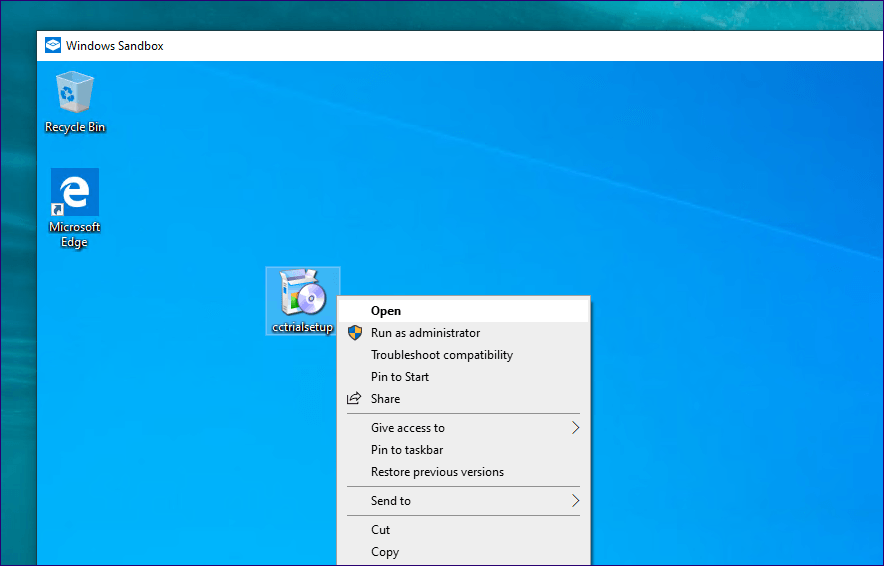 Сравнение Windows Sandbox и Sandboxie 7