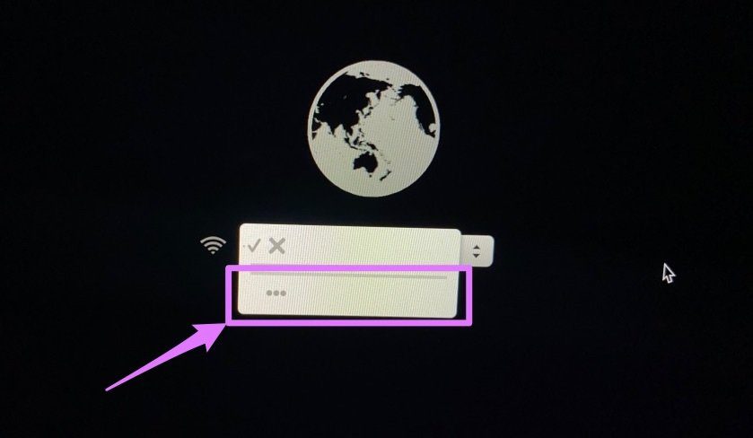 Исправить Mac, не подключенный к Wi-Fi macos recovery 01