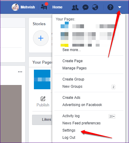 Настройки конфиденциальности Facebook 7