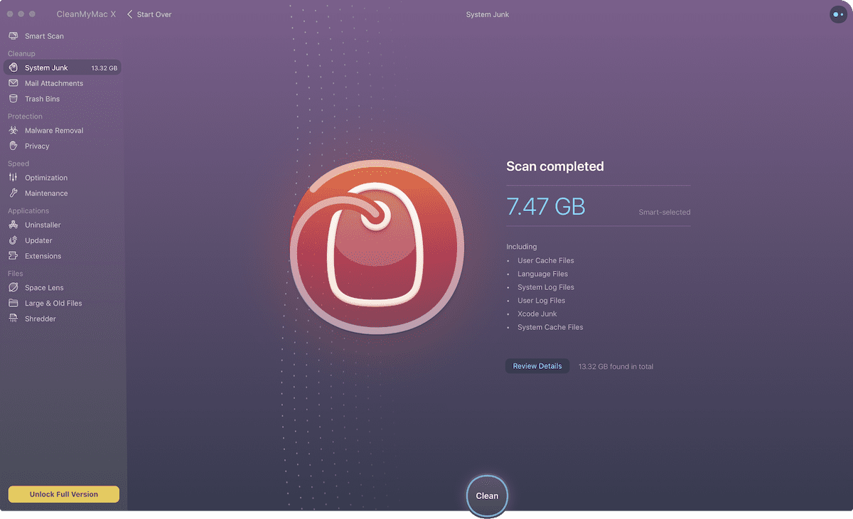 Лучшие приложения для macOS cleanmymacx для очистки ненужных файлов