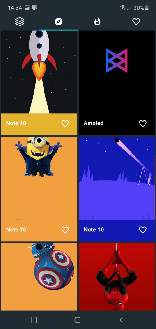 Лучшие приложения для обоев для Samsung Galaxy Note 10 и Note 5