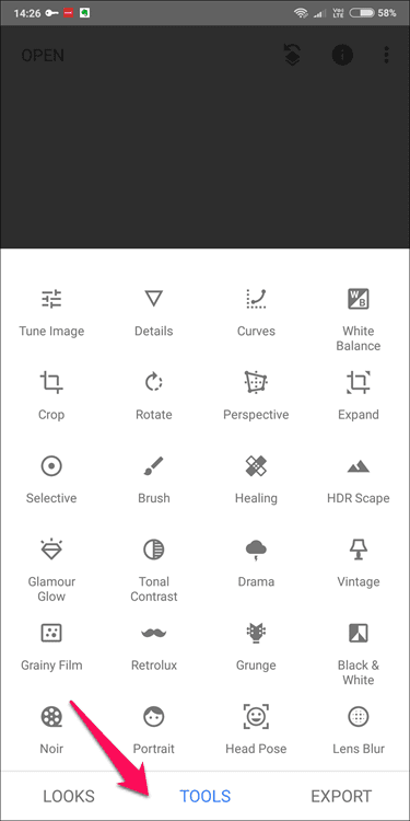Snapseed против Toolwiz 2