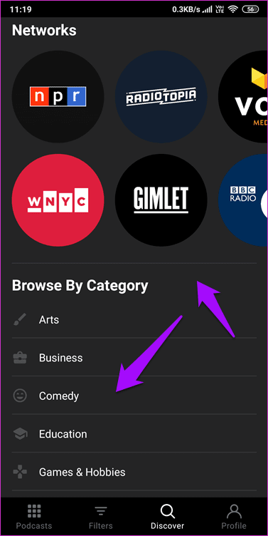 Подкасты Google против Pocket Casts 4