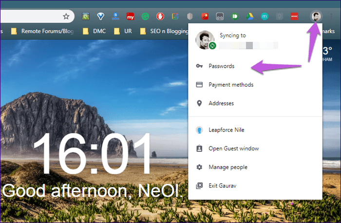 Решить Chrome Password Manager не работает 1