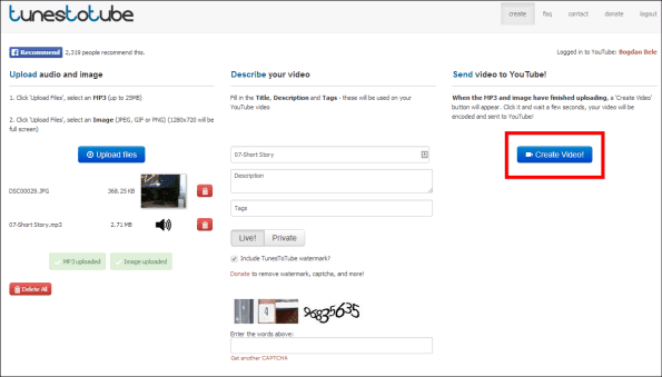You Tube Auto Caption Transcribe Загрузить Добавить на Youtube