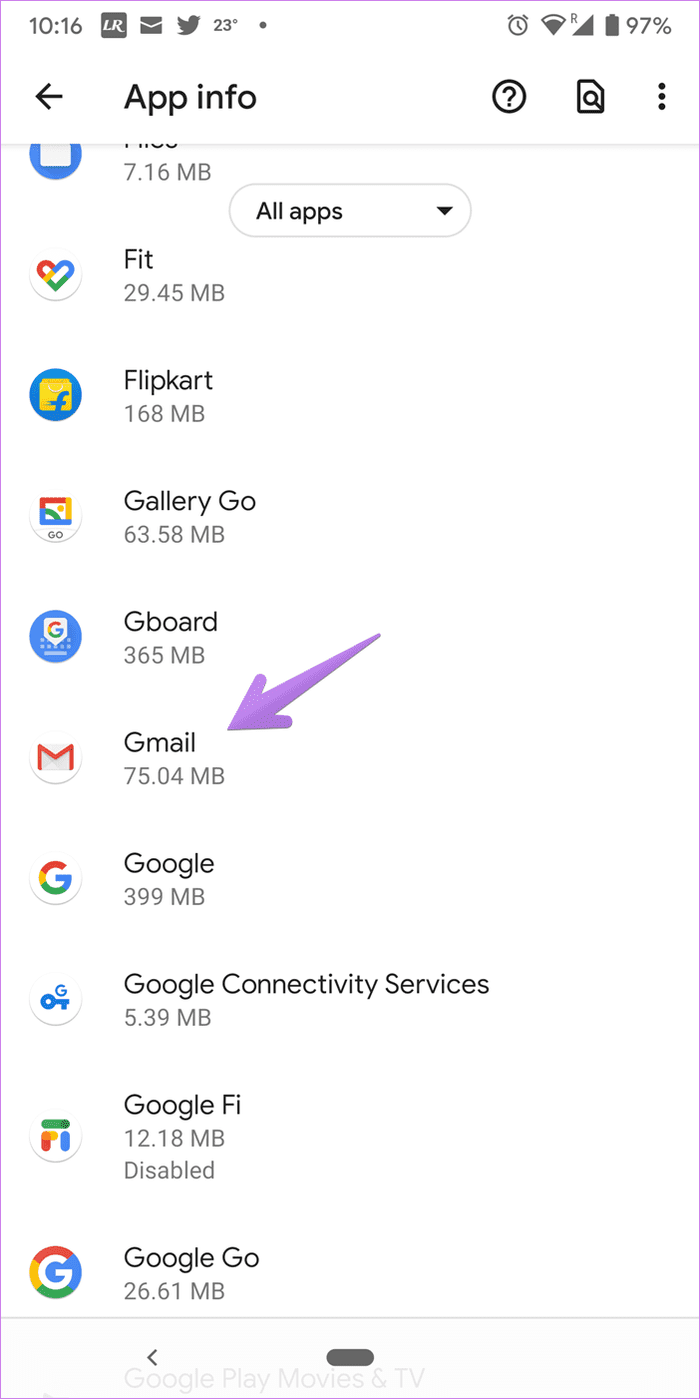 Выйти из gmail android iphone ipad 16