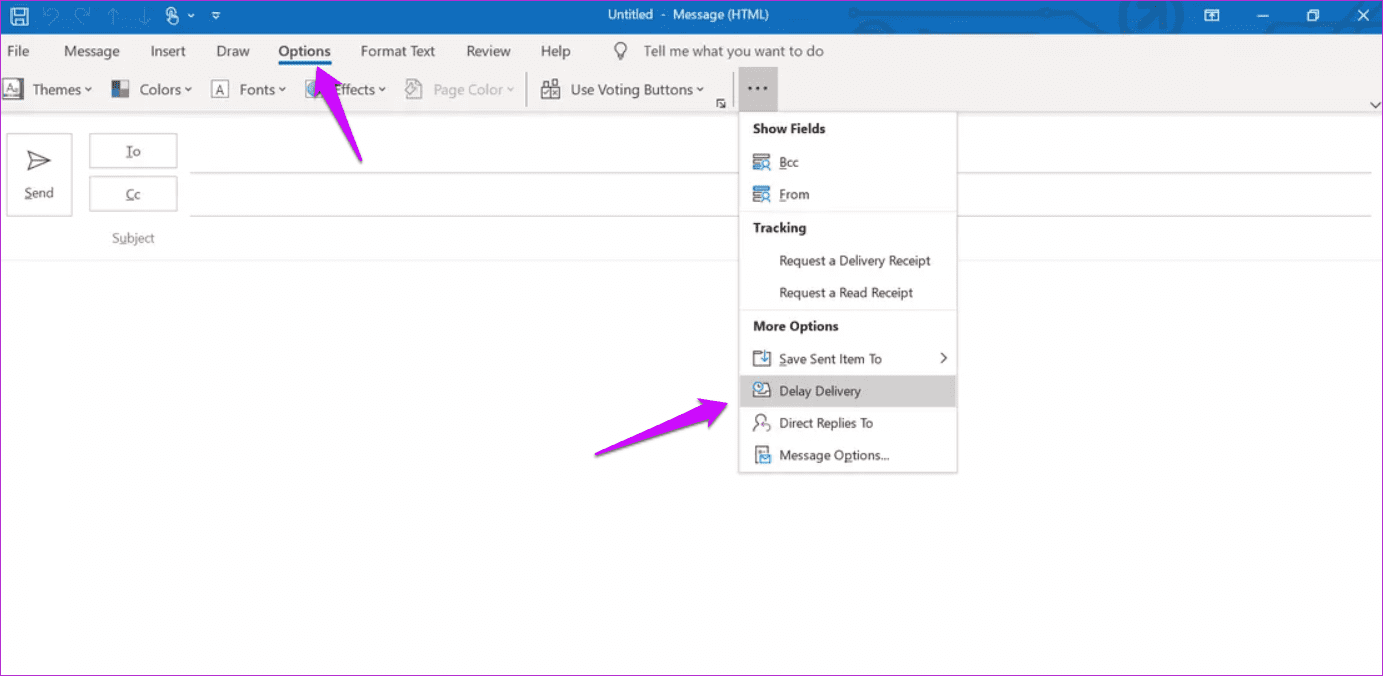 Расписание электронной почты в Outlook на любой платформе 11