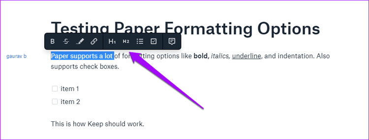 Dropbox Paper против Evernote 4