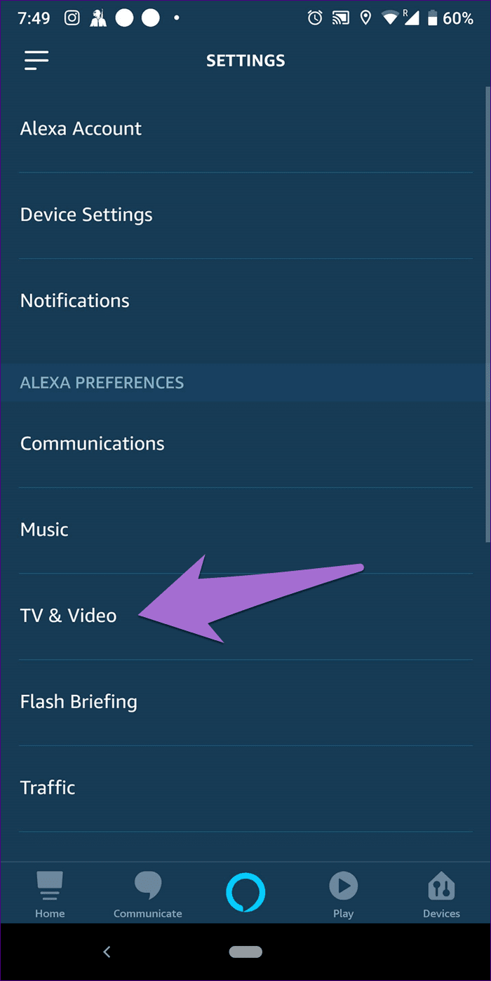 Fire TV не отображается в Alexa 12
