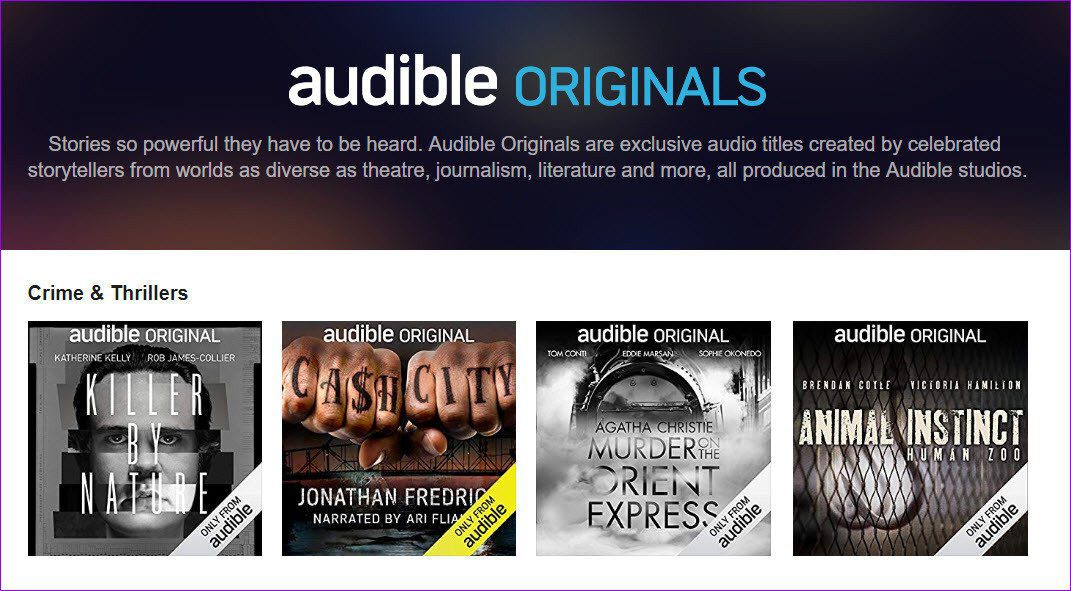 Как использовать Amazon Audible Полное руководство Оригиналы