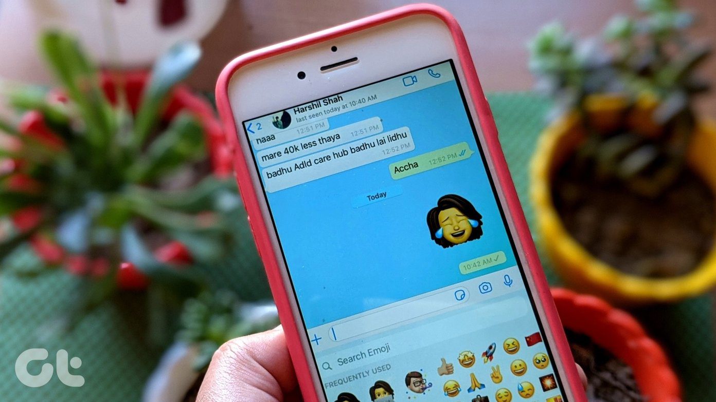 Используйте наклейку memoji imessage в WhatsApp Telegram Facebook frb